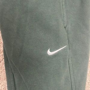 Mike mens green sweatpants size medium approximately 36in long
